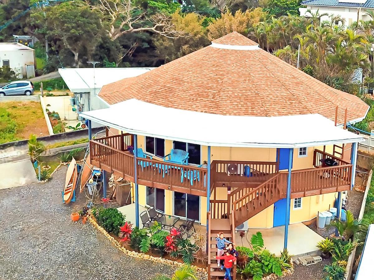 Island Breeze - Round House With Bbq - Wooden Hot Tub - Beach Onna Exterior foto